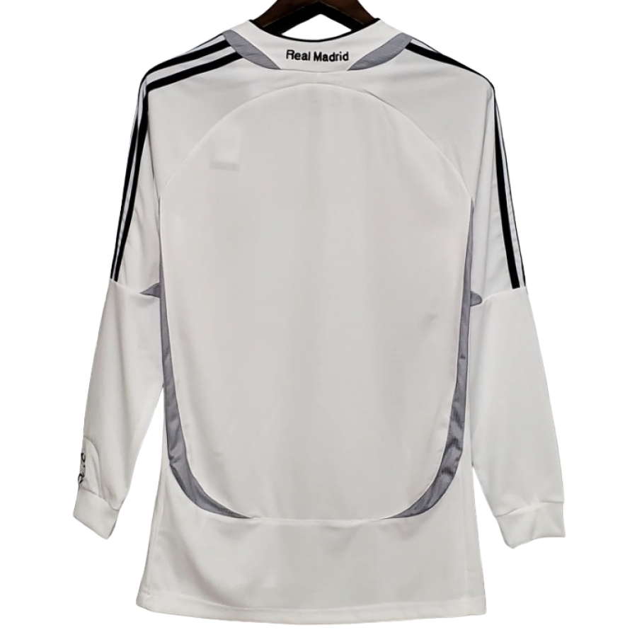 Camisa I Real Madrid 2006 2007 Adidas Retro Manga comprida